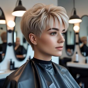 Model with bold, glamorous fashion makeup – expert makeup styling at Vibes Salon Siliguri.